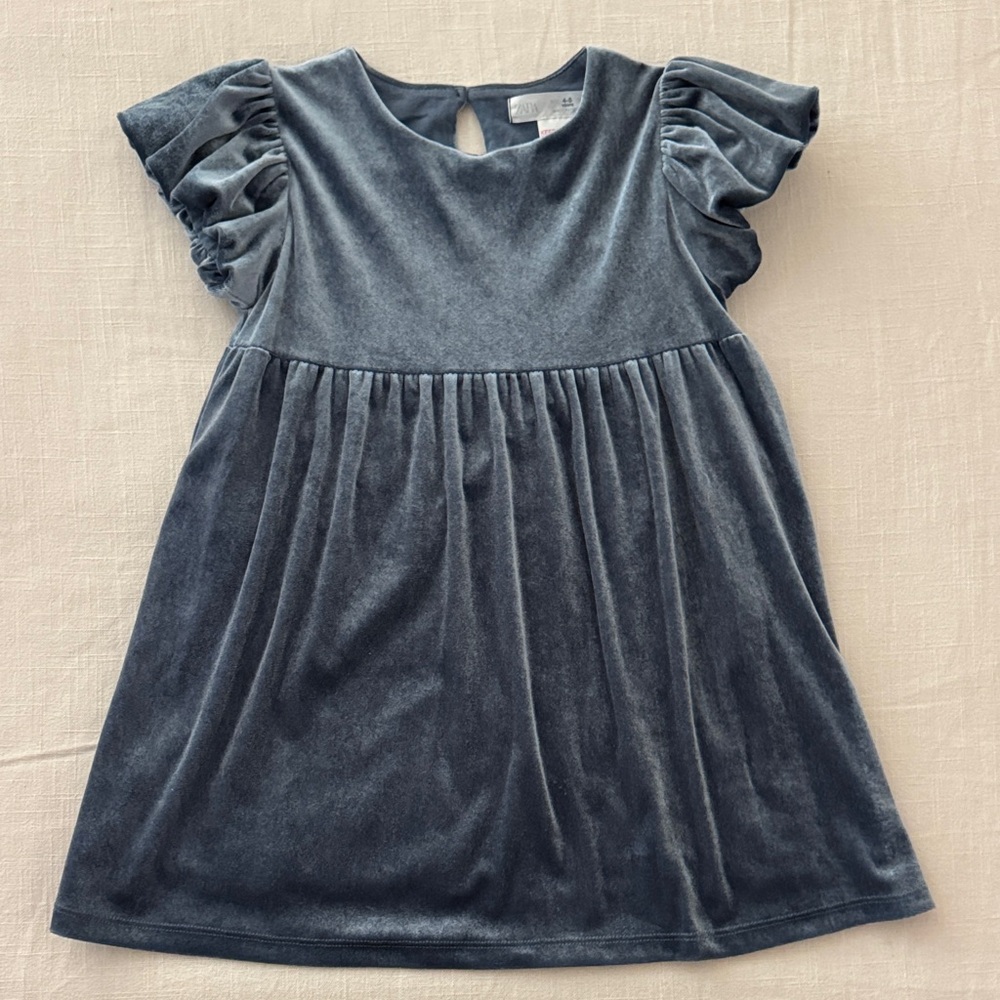 Zara velvet dress